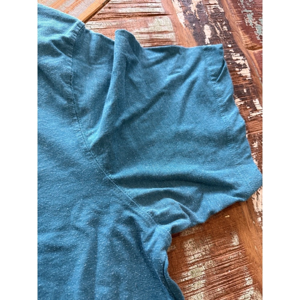 Men's Eddie Bauer To The Top Teal T Shirt Size XLT - Picture 3 of 6